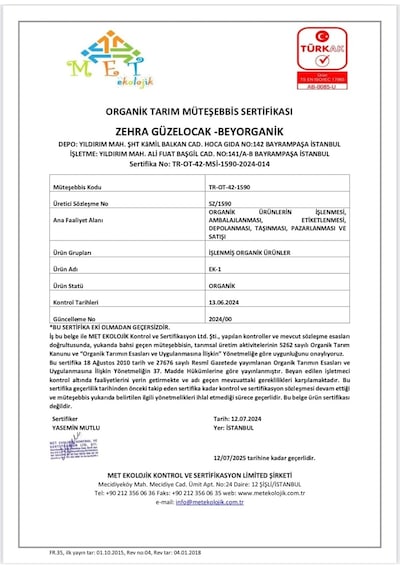Beyorganik Organik Sebzeli Bahar Çorbası 80gr 10 Dk Hazır