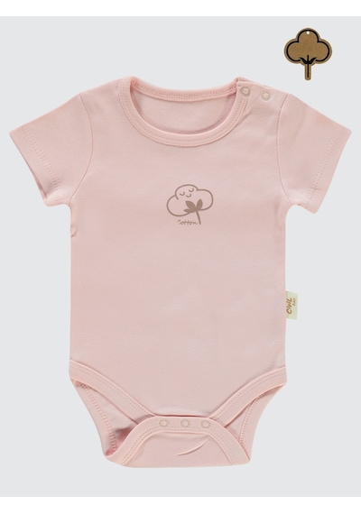 Civil Baby Bebek Çıtçıtlı Badi 0-18 Ay Pembe