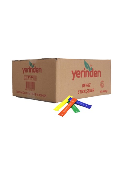 Yerinden Beyaz Stick Şeker 4 KG