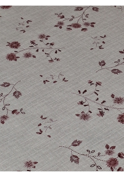 Elyaflı Pvc Muşamba - Desenli Silinebilir Masa Örtüsü Yeşil 130 X 150