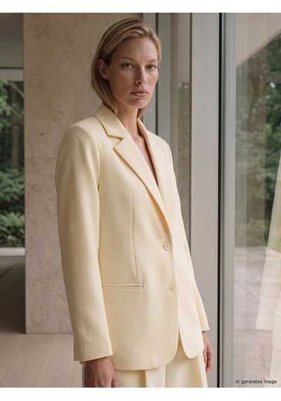 Lcw Vision Sarı Kadın Blazer Ceket
