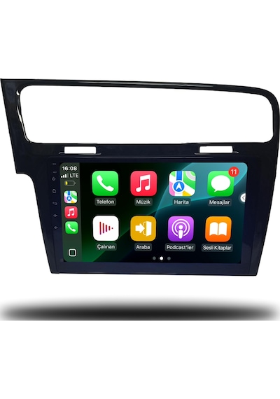 Carplayer Volkswagen Golf 7 2013-2021 Uyumlu Android Multimedya 4gb Ram 32gb Hafıza