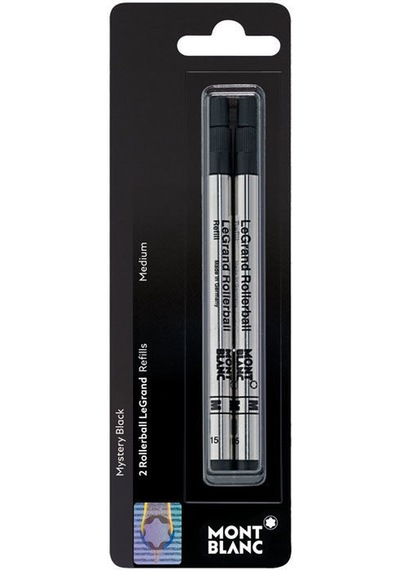 Montblanc 2 Rollerball Legrand Refills M Mystery Black 107884