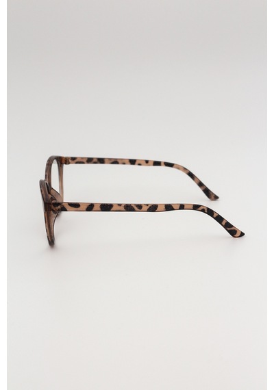 Cat-eye Leopar Mavi Işık Koruyucu Gözlük Çok Renkli