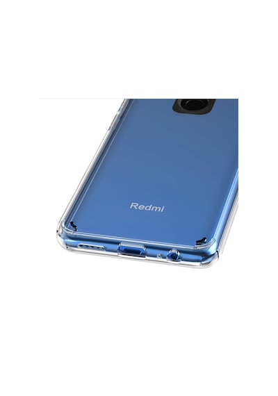 Xiaomi Redmi Note 9 Kılıf Zore Coss Şeffaf Sert Silikon Kılıf Renksiz