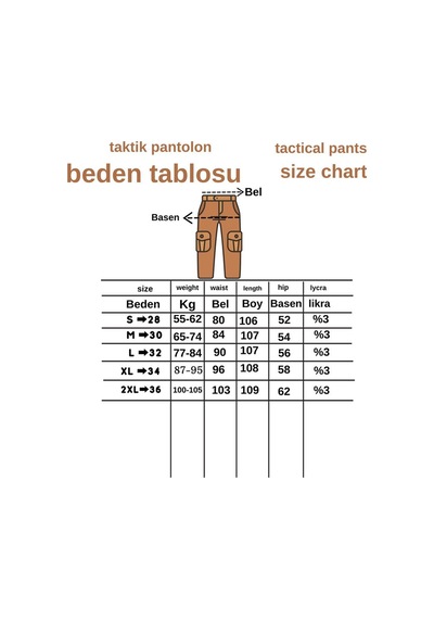 Nikbin Tactical Outdoor Taktik Pantolon Esnek Ürün Şık Tasarım- Bej Rengi Yazlık Bej