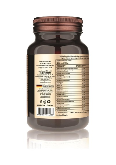 Validus Liver Milk Thistle 200 Mg Artichoke 500 Mg 120 Kapsül