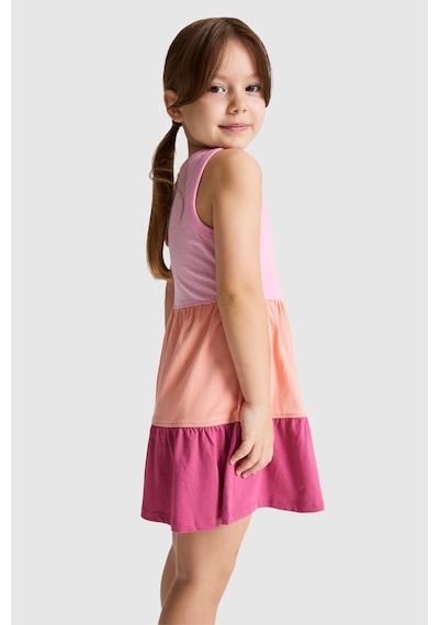 U.S. Polo Assn. Kız Çocuk Pembe Elbise Örme 50325651-vr041