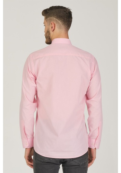 G725 Dewberry Erkek Gömlek-pembe Pembe