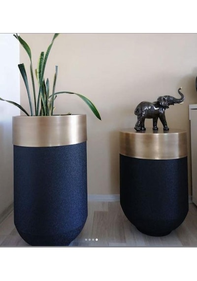 Dekoratif Eskitme Büyük Masa , Darbuka Masa ,60Cm