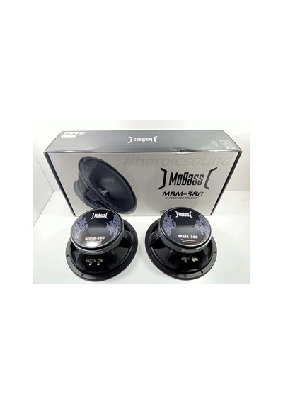Mobass 20cm Midrange Mobass Mbm-380 240w 120rms Midrange