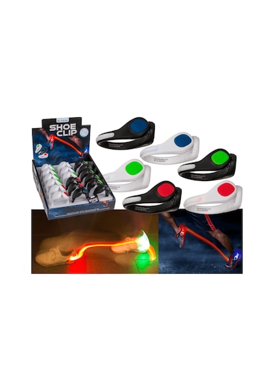Shoe Clıp Klipsli Led Ayakkabı Işığı Çok Renkli