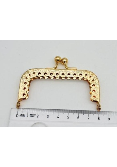 Angel Çanta Aksesuar 8 Cm Cüzdan Klipsi Light Golden Renk Diğer
