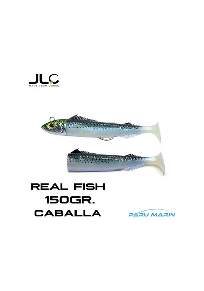 Jigging Ala Carta Real Fish 150gr. Caballa Yedekli Silikon Yem