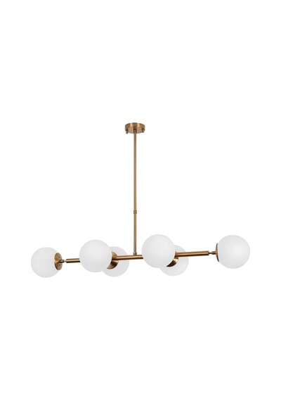Eskitme Kaplama Modern Avize E14 Metal Cam 80x22cm Diğer