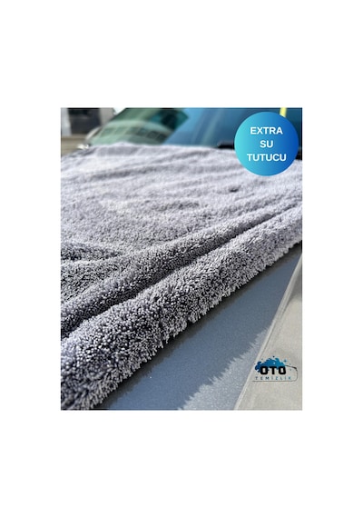 Mikrofiber Araç Kurulama Bezi 50x70 Cm 1000 Gsm, Çift Katlı, Çizmez, Koku Yapmaz 1 Adet