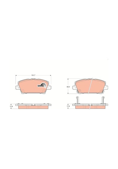 Honda Civic Hatcback Ön Fren Balatası 2005-2012