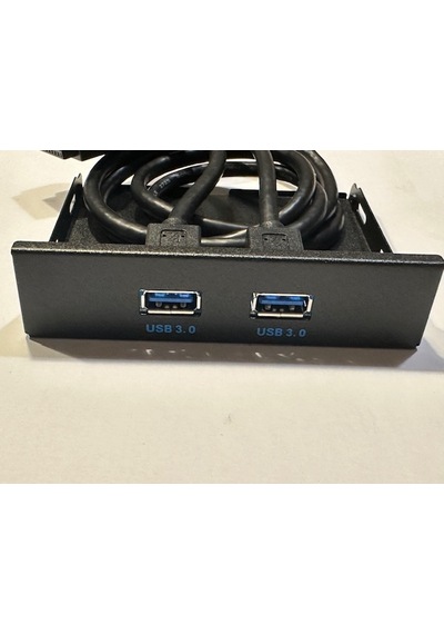 2 Port Usb 3.0 Kasa İçin Ön Panel Usb 3.0 Kasa İçin Ön Panel 3.5'' Usb 3.0 Panel