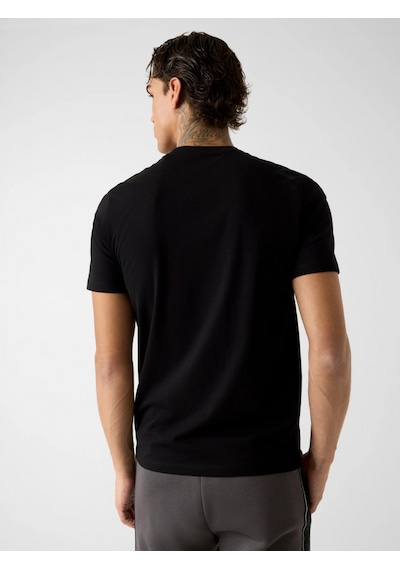 Guess Maska Bisiklet Yaka Kısa Kollu Erkek Siyah T-shirt Z6rı15ı3z14-jblk Siyah