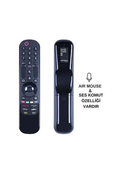 Huayu Mr23ga Lg Aır Mouse Ses Komutlu Sihirli Kumanda Gri Kutu