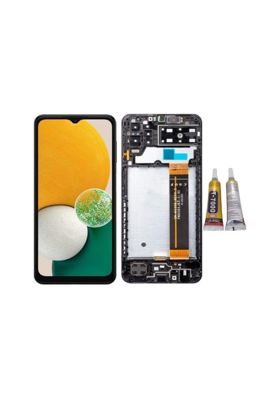 Te Samsung Uyumlu A13s A137f Oled Çıtalı Lcd Ekran + B7000