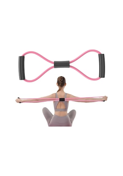 Omilife Plates Jimnastik Yoga Squat Aleti Kas Germe Güçlendirme Egzersiz El Kol Kondinasyon Lastiği Çok Renkli
