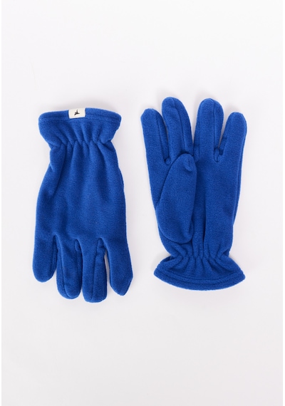 AC&Co / Altınyıldız Classics Erkek Saks Anti-pilling Sıcak Tutan Su Itici Polar Bere Boyunluk Eldiven Set Saks Mavisi