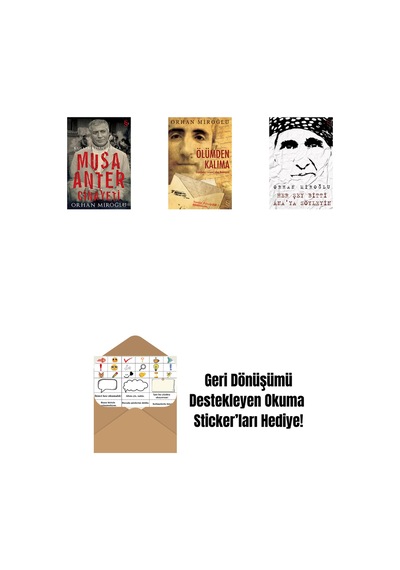 Musa Anter Cinayeti + Ölümden Kalıma + Her Şey Bitti Ana'ya Söyleyin + Okuma Sticker'ları