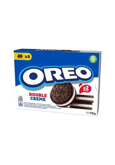 Oreo Duble Vanilya Aromalı Dolgulu Kakaolu Bisküvi 170 G - 4 Adet Tarı