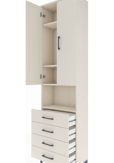 Arges Dolap 4 Raflı 4 Çekmeceli 2 Kapaklı 60x30x221 Aytaşı-aytaşı Aytası Arges Dolap 4 Raflı 4 Çekmeceli 2 Kapaklı 60x30x221 Aytaşı-aytaşı Aytası