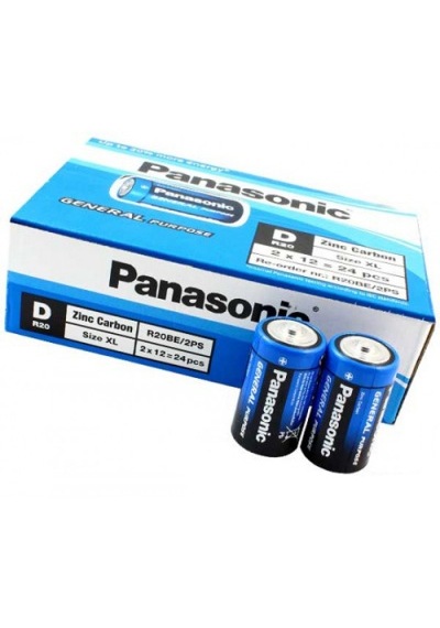 Panasonic D Büyük Pil 24 Parça 5615