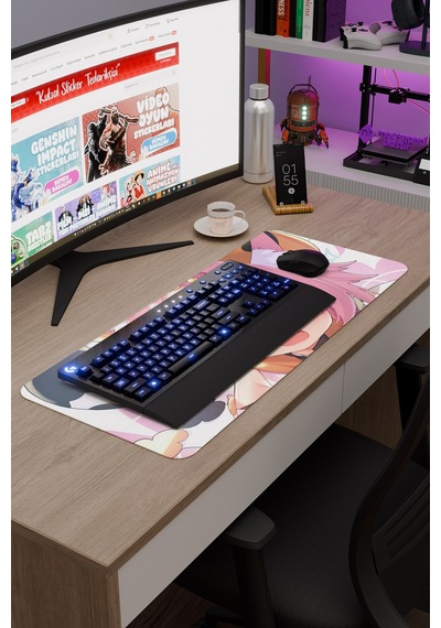 Diona Genshin Impact Anime Gacha V2 - 70x30 Xl Gaming Mouse Pad Fare Altlığı