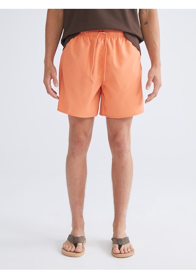 Lcw Swımwear Turuncu Kısa Boy Erkek Deniz Şortu
