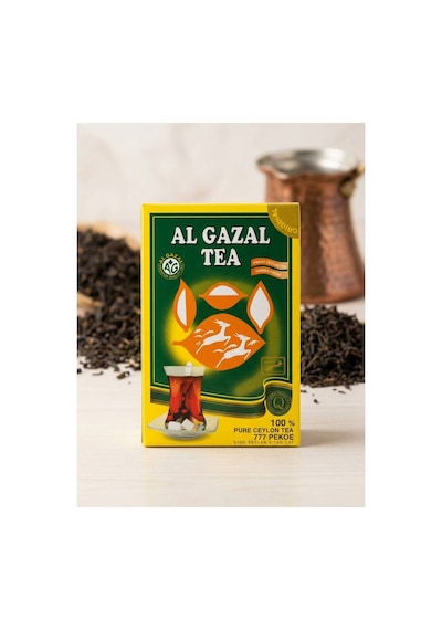 Al Gazal Çayı - 3 Kutu Bürüt 800 Gr Saf Seylan 777 Pekoe,