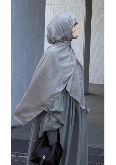 Qalortex Scarf Premium Pamuklu Jakar Şal-taş