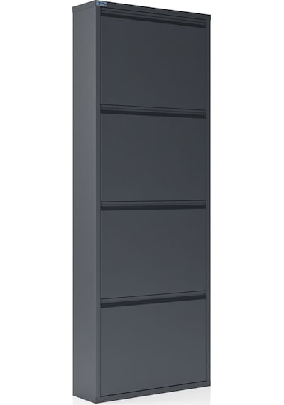Ceha 4'lü Metal Ayakkabılık - Antrasit K.AYK-4 /AB7024