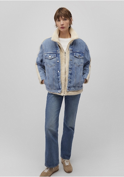Mavi - Rubina 90lar Açık Mavi Suni Kürklü Jean Ceket 1110278-88589 Açık Mavi Mavi - Rubina 90lar Açık Mavi Suni Kürklü Jean Ceket 1110278-88589 Açık Mavi