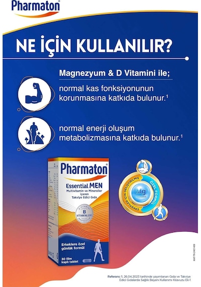 Pharmaton Essential Men 30 Tablet 2 Adet