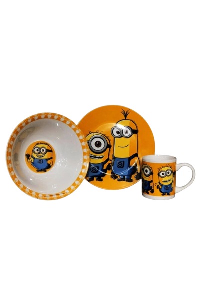 Minion S Premium Mama Seti Şık Mama Takımı