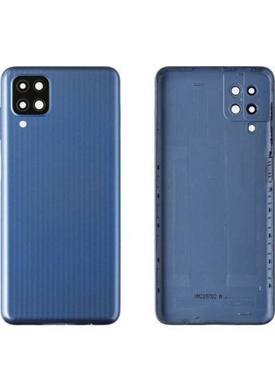 Samsung M12 Sm-m127 Uyumlu Arka Pil Kapağı Mavi Çok Renkli