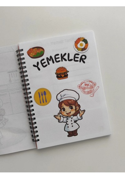 Yemek Tarif Defteri, Yemek Tarifleri, Tatlı Tarifleri, İkramlık Tarifleri Çok Renkli