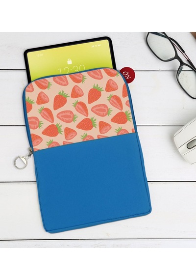 Bk Gift Çilek Tasarımlı Taşınabilir Koruyucu Tablet Kılıfı & Orga (531953032)