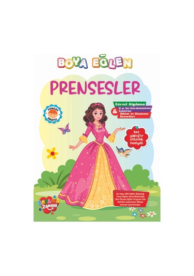 Boya Eğlen - Prensesler