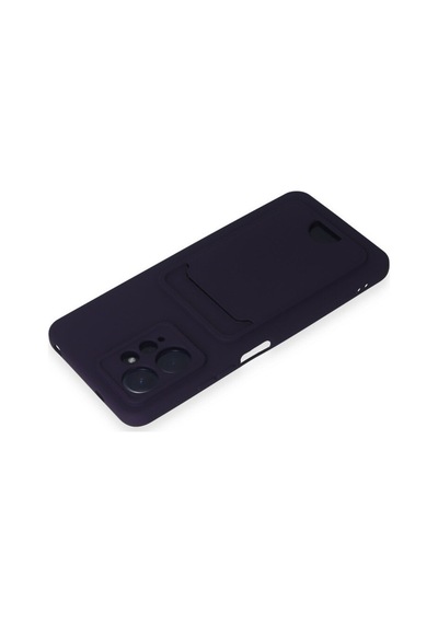 Xiaomi Redmi Note 12 4g İçin Uyumlu Kart Ve Resim Bölmeli Soft Renkli Silikon Kapak