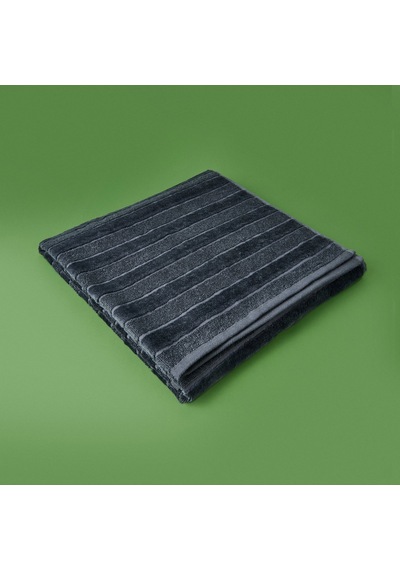 Soft Kadife Banyo Havlusu - Antrasit - 70x140 Cm Renkli