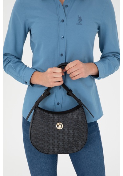 U.S. Polo Assn. Kadın Siyah Kol Çantası 50303439-VR046