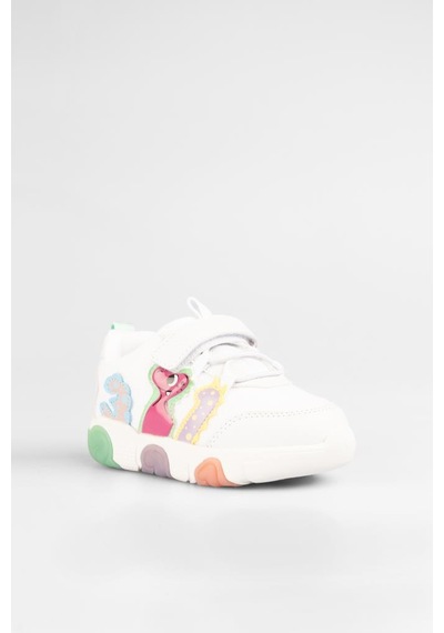 Vicco Number Beyaz Yeşil Çocuk Sneakers Beyaz Yeşil