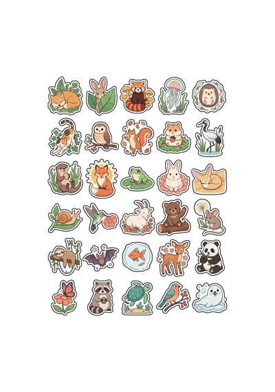 Posta Pulu Koleksiyon Pop Sticker Seti 150 Adet - 5'li Mega Paket - Laptop Defter Ajanda Etiketi Çok Renkli
