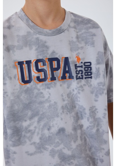 U.s. Polo Assn. Erkek Çocuk Gri Bermuda Takım Us2438-c-v1 Gri