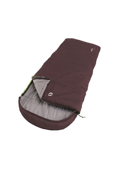 Outwell Campion Lux Aubergine -16 C Comfort Geniş Uyku Tulumu 230397 Çok Renkli